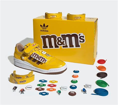 m and m Adidas trainers